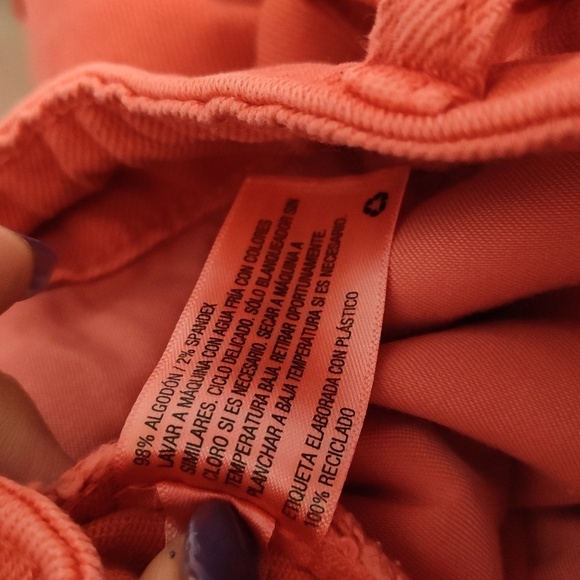 NWT Ava & Viv Denim Short in Tigerlily Wash  16W - Picture 8 of 8